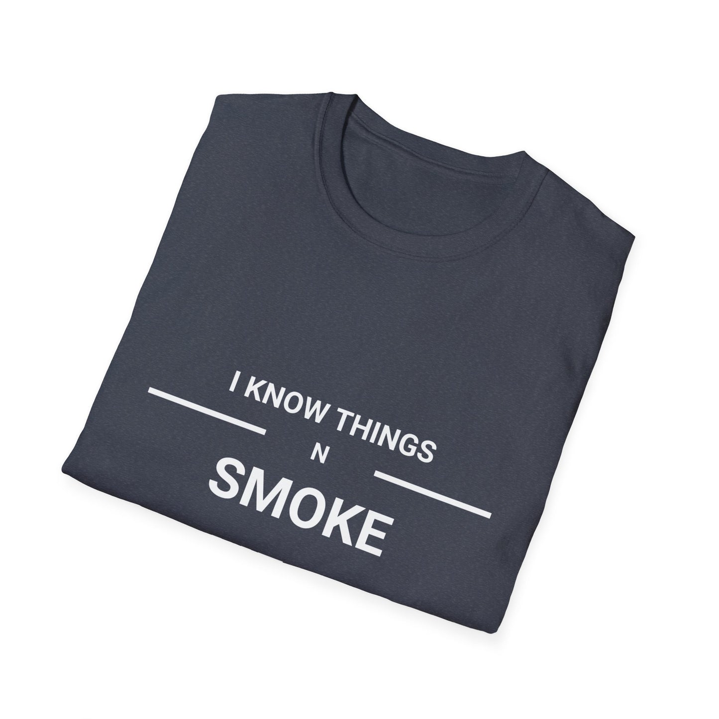 White Letter Smoke Meat T Shirt Great Gift for Dad, Husband, and Men for Fathers day or any day.