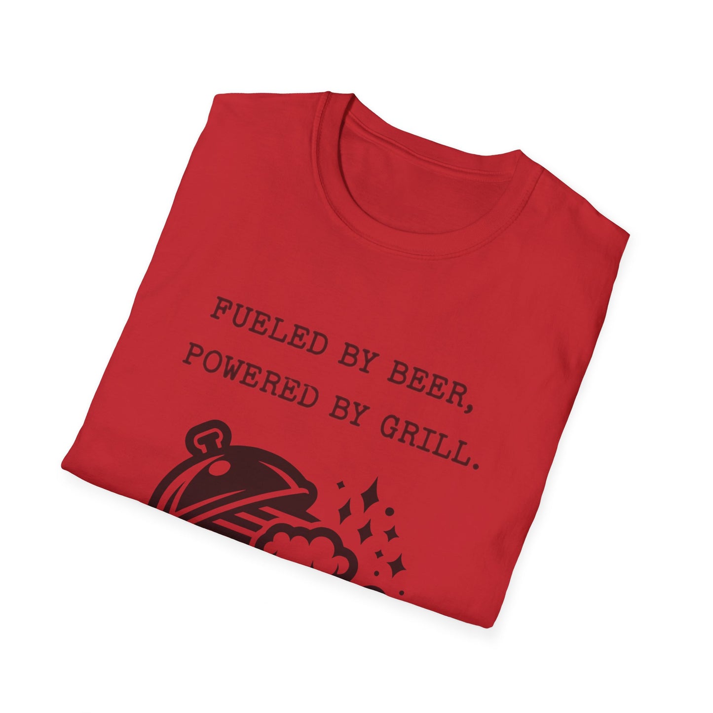 Beer n Grill Black Letter T Shirt Great Gift for Dad, Husband, and Men for Fathers day or any day.